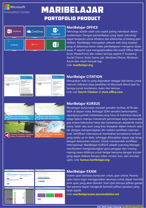 [Blue ] Brochure MariBelajar