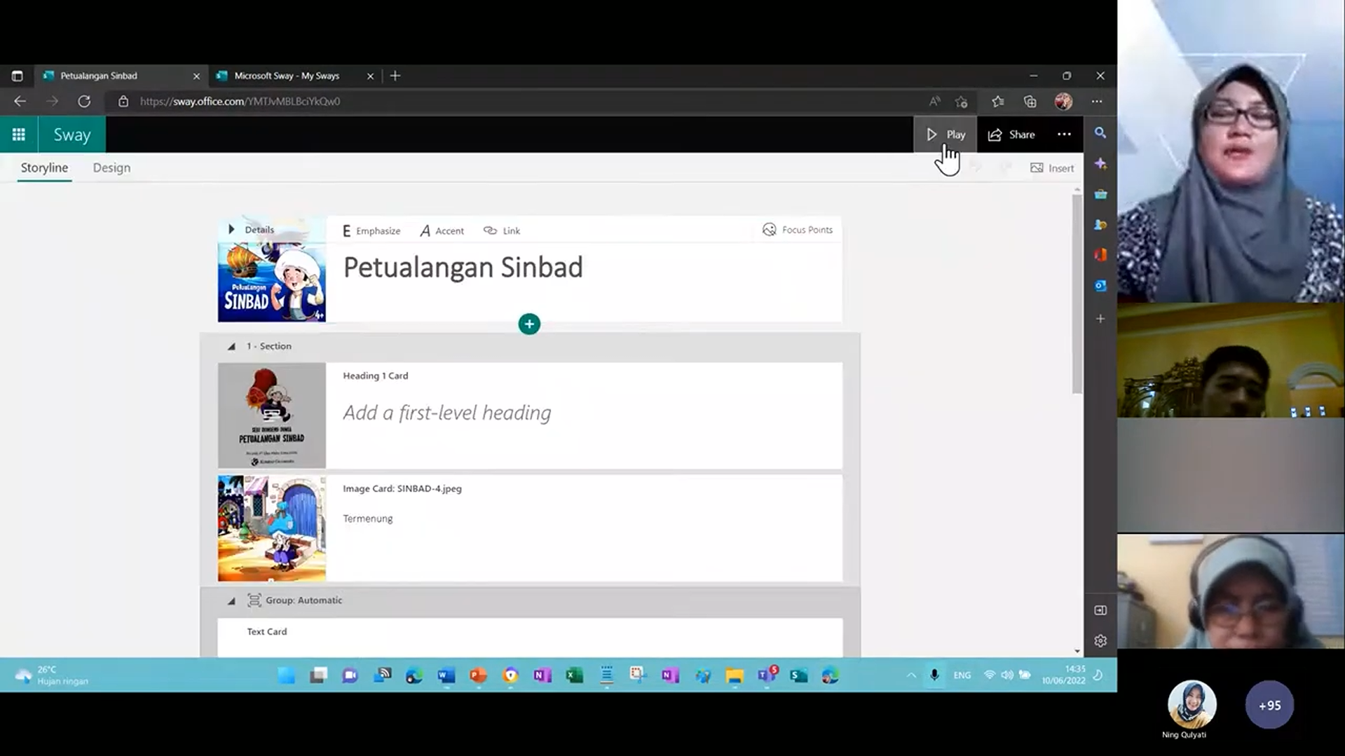 Lenovo EdVision: Microsoft Sway for Digital Storytelling